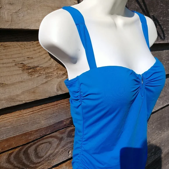 Tommy Bahama Blue Women's Swimsuit - Picture 4 of 11